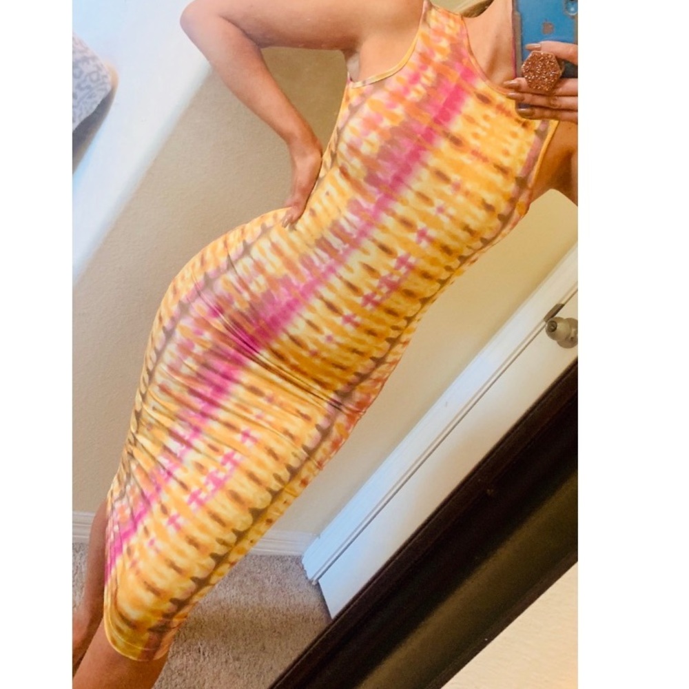 Pink Lemonade Backless Maxi Dress 🍋💖